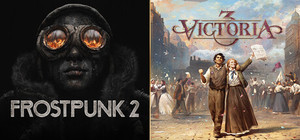 Frostpunk 2 x Victoria 3 banner