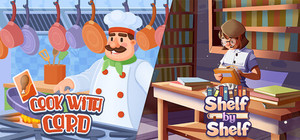 Cook with Card & Shelf by Shelf banner
