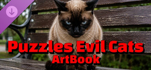 Puzzles Evil Cats Artbook banner