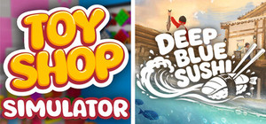 Deep Blue Sushi x Toy Shop Simulator banner