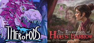 Theropods x The Excavation of Hob's Barrow banner