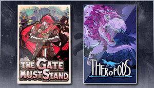 The Gate Must Stand & Theropods banner