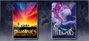 Dwarves: Glory, Death and Loot & Theropods banner