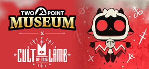 Two Point Museum x Cult of the Lamb banner