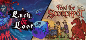 Feed the Scorchpot + Luck & Loot banner