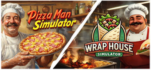 Pizza Man Simulator and Wrap banner