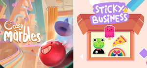 Sticky Business x Cozy Marbles banner