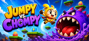 Jumpy vs. Chompy banner