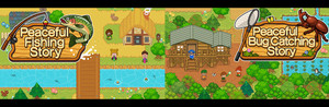 Peaceful Fishing Story + Peaceful Bug Catching Story Bundle banner