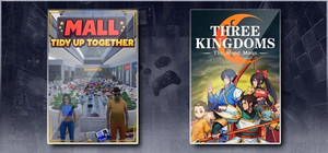 Mall: Tidy Up Together & Three Kingdoms: The Blood Moon banner