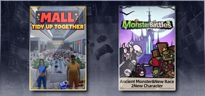 Mall: Tidy Up Together & Monster Battles banner