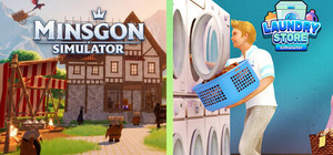 Minsgon x Laundry Store Simulator banner