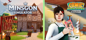 Minsgon x Comic Book Store Simulator banner