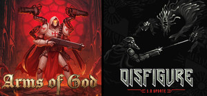 ARMS OF GOD X Disfigure banner