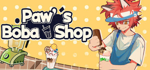 Paw's Boba Shop banner