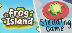 Frog Island x Sledding Game banner