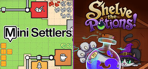Shelve the Potions! x Mini Settlers banner