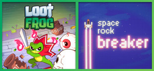Loot Frog + Space Rock Breaker banner
