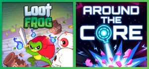 Loot Frog + Around The Core banner