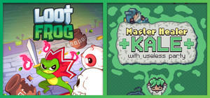 Loot Frog + Master Healer Kale with useless party banner