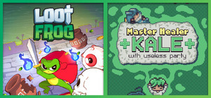 Loot Frog + Master Healer Kale with useless party banner