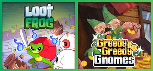 Loot Frog + Greedy Greedy Gnomes banner