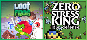 Loot Frog + Zero Stress King banner