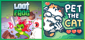 Loot Frog + Pet the Cat banner