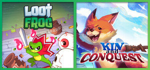 Loot Frog + Kin and Conquest banner