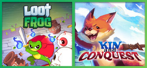 Loot Frog + Kin and Conquest banner