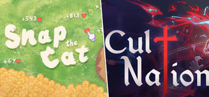 Snap the Cat + Cult Nation banner