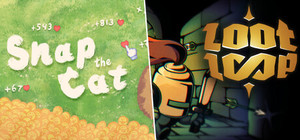 Snap the Cat + Loot Loop banner
