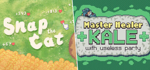 Snap the Cat + Master Healer Kale with useless party banner