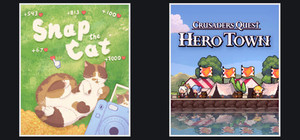 Snap the Cat + Crusaders Quest : Hero Town banner