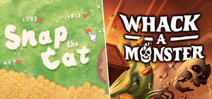 Snap the Cat + Whack-A-Monster banner