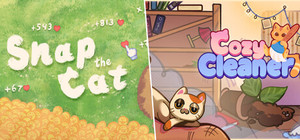 Snap the Cat + Cozy Cleaner banner