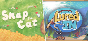 Snap the Cat + Lured In banner