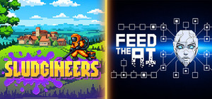 Sludgineers x FEED THE AI banner