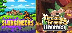 Sludgineers + Greedy Greedy Gnomes banner