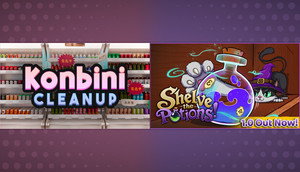 Shelve the Potions! x Konbini Cleanup banner