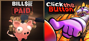 Bills Must Be Paid x Click the Button banner