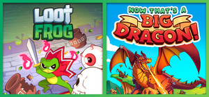 Loot Frog + Now THAT'S a Big Dragon! banner