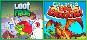 Loot Frog + Now THAT'S a Big Dragon! banner