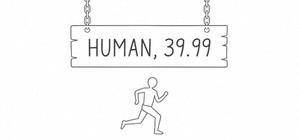 HUMAN, 39.99 banner