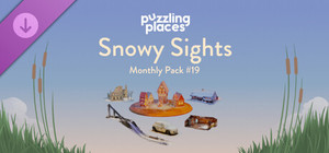 Puzzling Places - Monthly Pack #19 - Snowy Sights banner