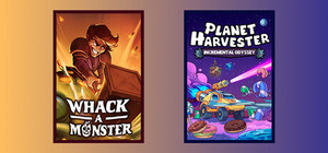 Planet Harvester x Whack-A-Monster banner