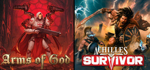 ARMS OF GOD X Achilles: Survivor banner