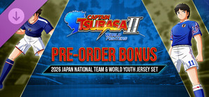 CAPTAIN TSUBASA 2: WORLD FIGHTERS - 2026 Japan National Team & World Youth Jersey Set banner