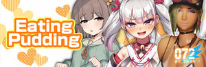 Eating Pudding banner