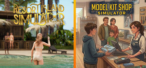 Resort Island x Model Kit Shop Simulator banner